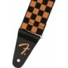 Tracolla Weighless "℠da 2", Ltd Edition Checker Orange/Black