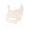 Battipenna Jazz Bass® White Pearloid 10-Hole Mount 4-strati