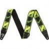 Tracolla Fender Neon Monogrammed, Green/Yellow