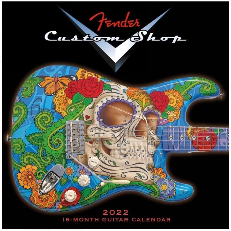Calendario pubblicitario Fender 2022