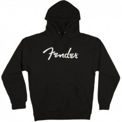 Felpa con cappuccio Fender® Logo Black S