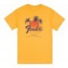 T-shirt unisex Fender® Palm Sunshine, Marigold, S