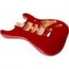 Corpo in ontano HSH Stratocaster® serie Deluxe, rosso mela caramellata