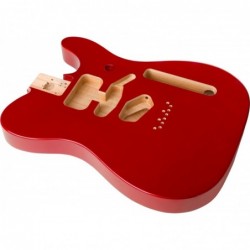Corpo Deluxe Series Telecaster® SSH in ontano, Candy Apple Red