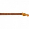 Manico Stratocaster in Roasted Maple, 21 tasti alti stretti, 9,5 ", Pau Ferro, forma a C.