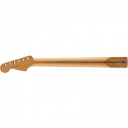 Manico Stratocaster in Roasted Maple, 21 tasti alti stretti, 9,5 ", Pau Ferro, forma a C.