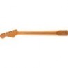 Manico Stratocaster in Roasted Maple, 21 tasti alti stretti, 9,5 ", Pau Ferro, forma a C.