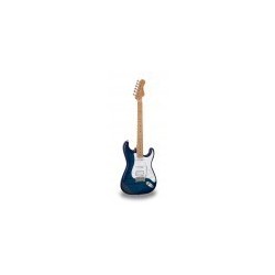 Chitarra elettrica double cutaway con 2 single coil + humbucker splittabile e meccaniche autobloccanti (equipaggiata Wilkinson,