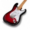 Chitarra elettrica double cutaway con 2 single coil + humbucker splittabile e meccaniche autobloccanti (equipaggiata Wilkinson,