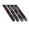 Tracolla in poliestere Black 2 "con logo Red