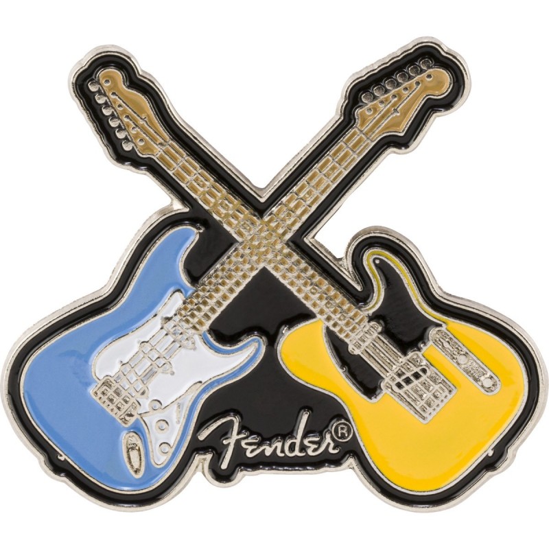 Spilla Fender Chitarre incrociate, multi-color