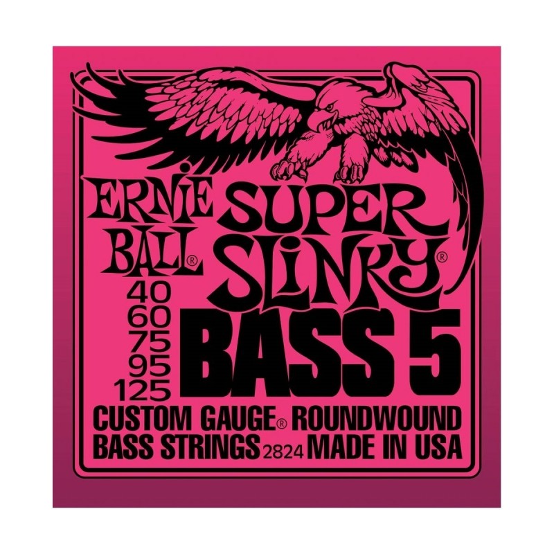 Slinky Bass Nickel Wound 5 corde - Super