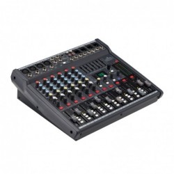 Mixer Professionale 8-canali con Multieffetto Digitale a 24-bit & Scheda In/Out Stereo USB