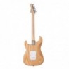 Chitarra elettrica double cutaway con 2 single coil + humbucker splittabile e meccaniche autobloccanti (equipaggiata Wilkinson,