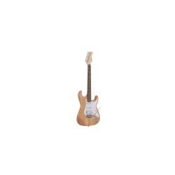 Chitarra elettrica double cutaway con 2 single coil + humbucker splittabile e meccaniche autobloccanti (equipaggiata Wilkinson,