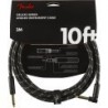 Cavo per strumenti serie Deluxe Straight/Angle 10' Black Tweed