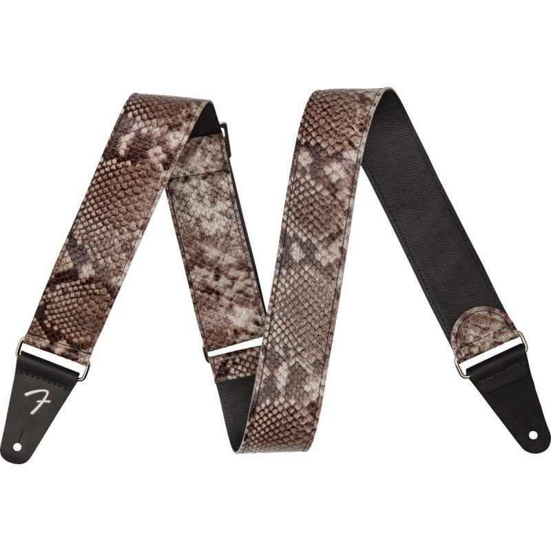 Tracolla Fender Wild Faux Snakeskin Leather, 2"