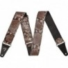 Tracolla Fender Wild Faux Snakeskin Leather, 2"