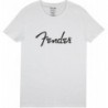 T-shirt Fender® Spaghetti Logo da uomo White Medium