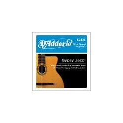 Gypsy Jazz Acoustic Guitar Strings, Ball End, Light, 10-44