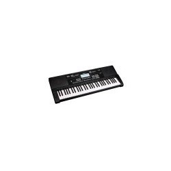 Tastiera arranger portatile da 61 tasti con sensibilità al tocco.