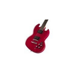 Chitarra elettrica double cutaway con 2 humbucker