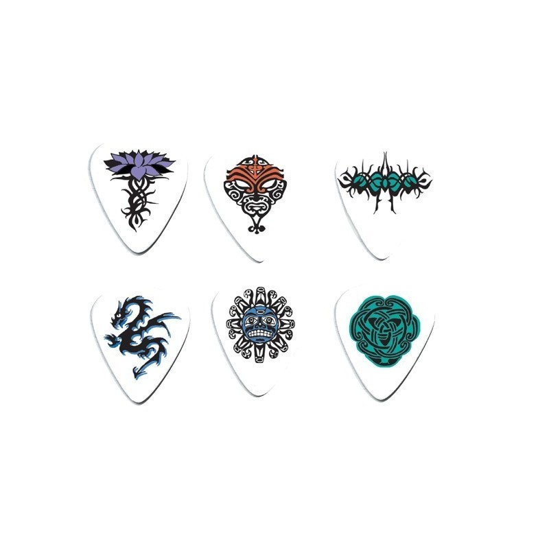 Cool Plecs - Refill Picks Thin Serie Tattoo 72pz