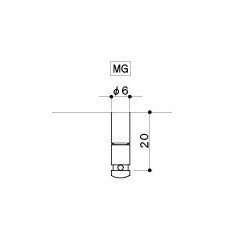 Meccaniche per Chitarra Elettrica e Acustica, L3+R3, Serie Magnum Lock, Dorata