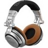 set di cuscinetti VELOUR per Sony MDR-V700 DJ e Allen & Heath XD53/ XD2-53 - wood