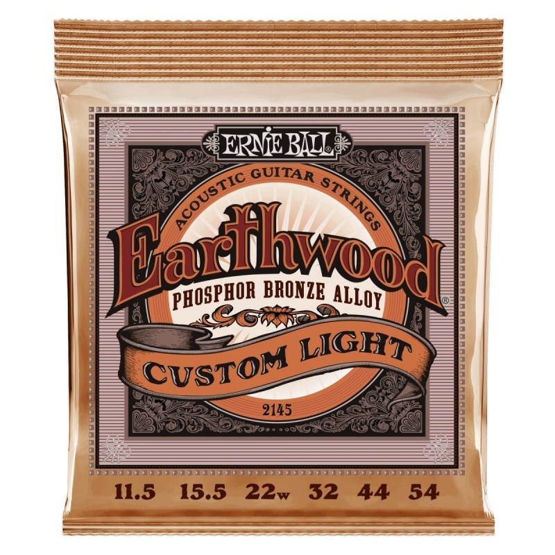 Earthwood Acoustic Phosphore bronze - Custom Light