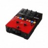 Mixer DJ per Stracht 2 canali (rosso lucido)