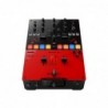 Mixer DJ per Stracht 2 canali (rosso lucido)