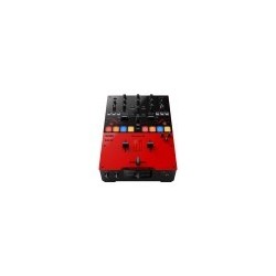 Mixer DJ per Stracht 2 canali (rosso lucido)