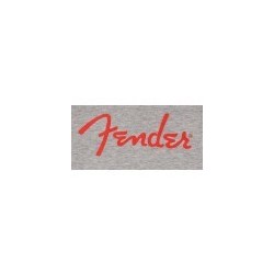 Maglietta Fender® Spaghetti Logo L/S, Grigio Melange, S