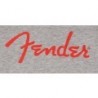 Maglietta Fender® Spaghetti Logo L/S, Grigio Melange, S