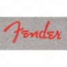 Maglietta Fender® Spaghetti Logo L/S, Grigio Melange, XXL
