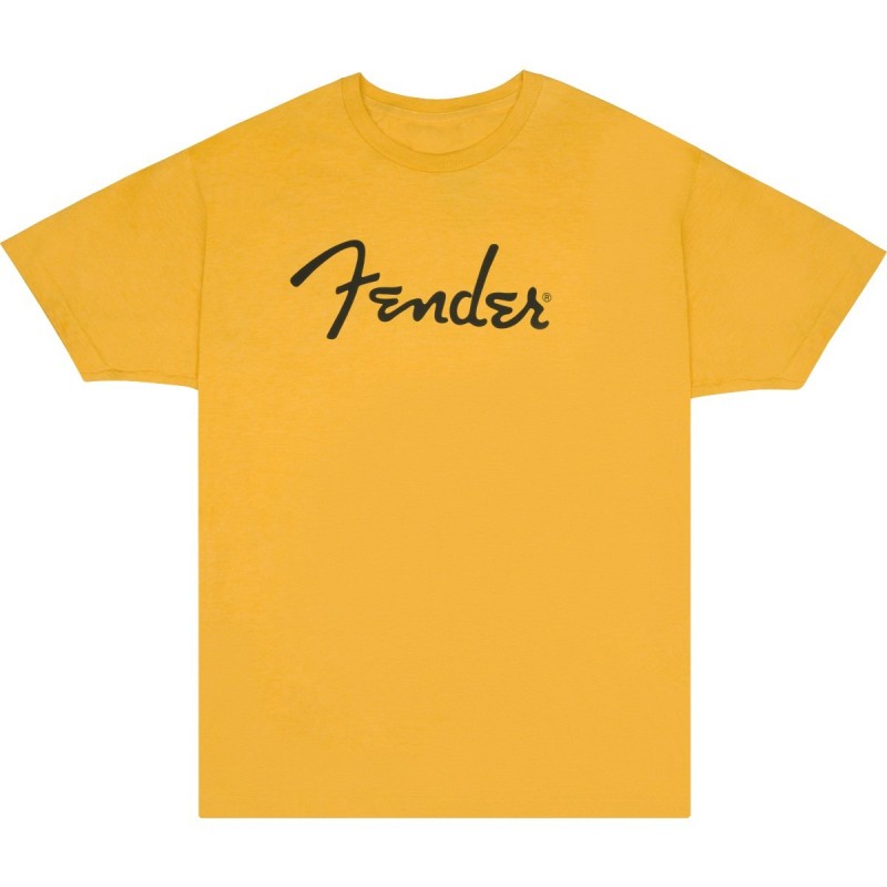 Maglietta Fender® Spaghetti Logo, Butterscotch, L