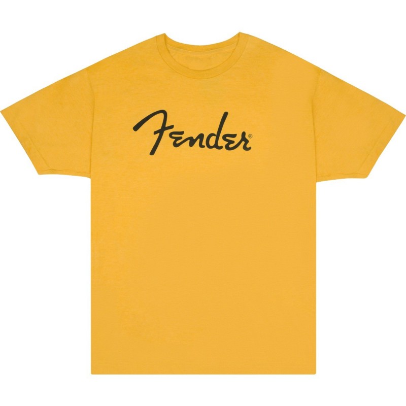 Maglietta Fender® Spaghetti Logo, Butterscotch, XXL