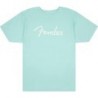 Maglietta Fender® Spaghetti Logo, Daphne Blue, XL