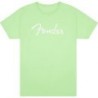 Maglietta Fender® Spaghetti Logo, Verde Surf, L