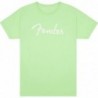 Maglietta Fender® Spaghetti Logo, Verde Surf, XL