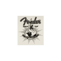 Maglietta Fender® World Tour, bianco vintage, L