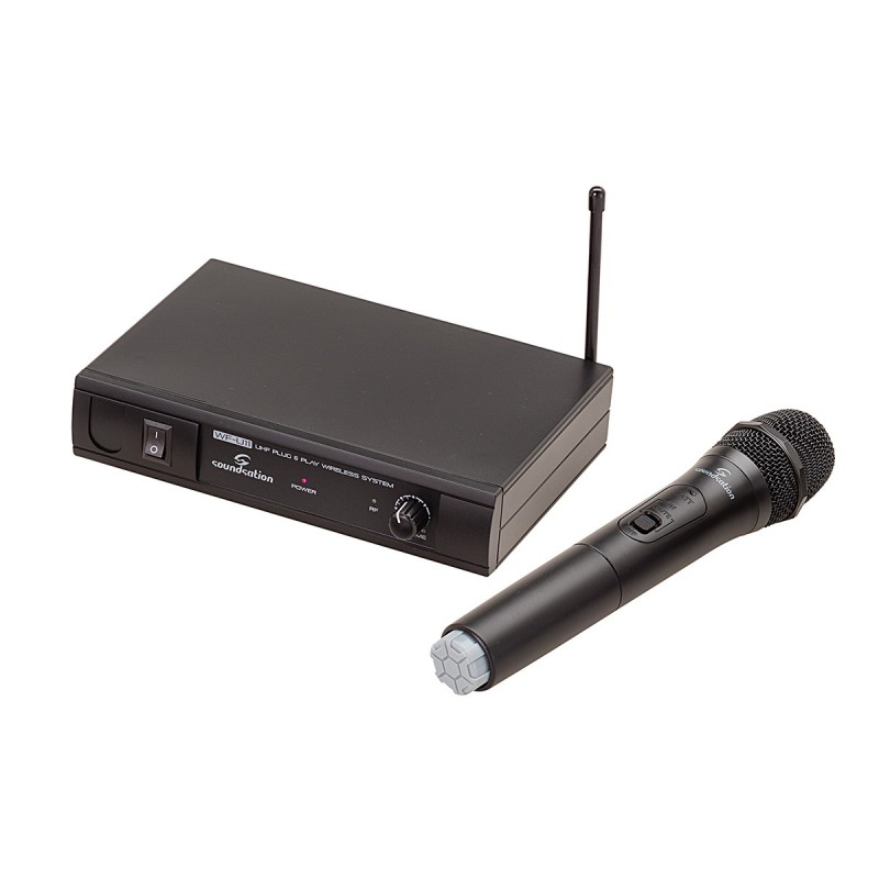 Radiomicrofono UHF Plug&Play a mano (Freq. 863.55 MHz)