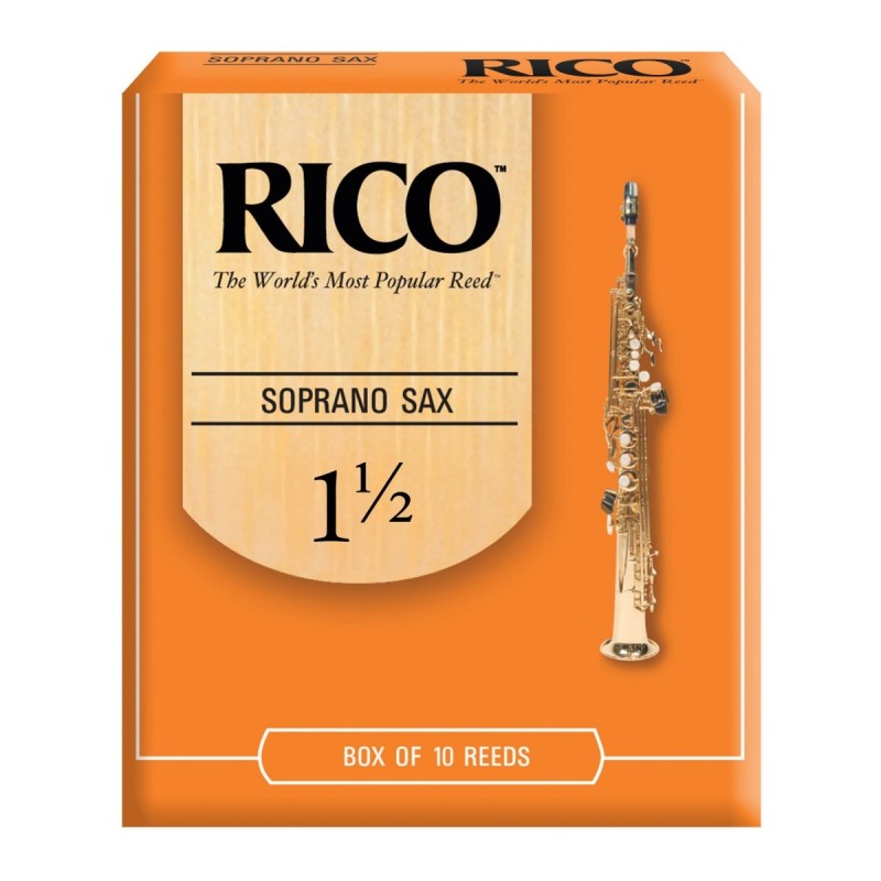 Ance per Sax Soprano in Sib, Strength 1.5, confezione 10 pz