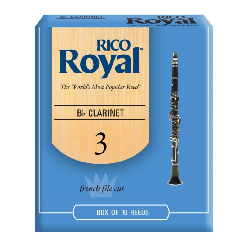 Ance per Sax Soprano in Sib Royal, Strength 3.0, confezione 10 pz