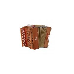 Organetto in legno con registro al canto in FA/SIb