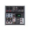 Mixer audio professionale 6-canali con multi-effetto digitale a 24-bit