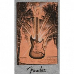 T-shirt  fender® surf tee, gray heather, m