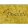 T-shirt fender® spaghetti logo tie-dye, senape, s