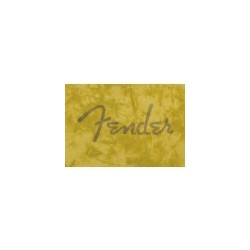 T-shirt fender® spaghetti logo tie-dye, senape, s